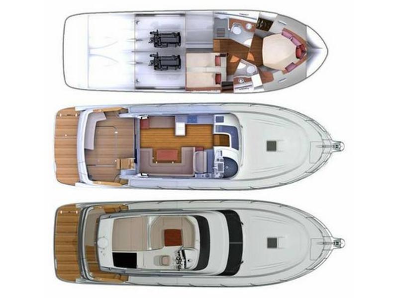 Book yachts online - motorboat - Antares 42 Fly - Santin - rent