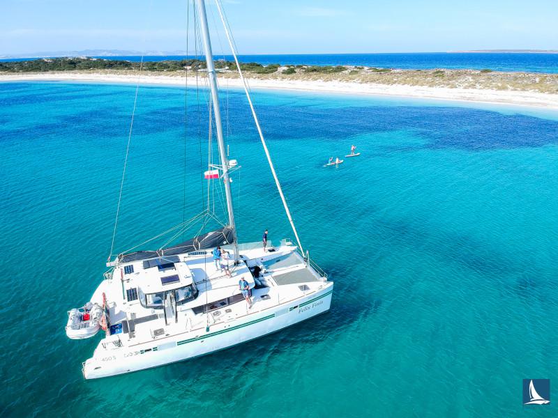 Book yachts online - catamaran - Lagoon 450 Sport - Felix Finis - rent