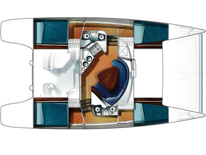 Book yachts online - catamaran - Lavezzi 40 - Daniela - rent