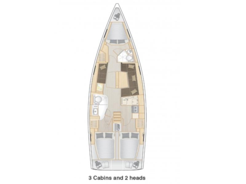 Book yachts online - sailboat - Hanse 418 - Nashira - rent