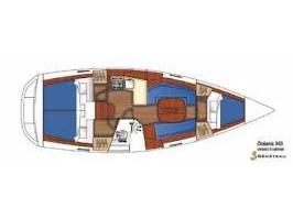 Book yachts online - sailboat - Oceanis 343 - PANORAMA - rent