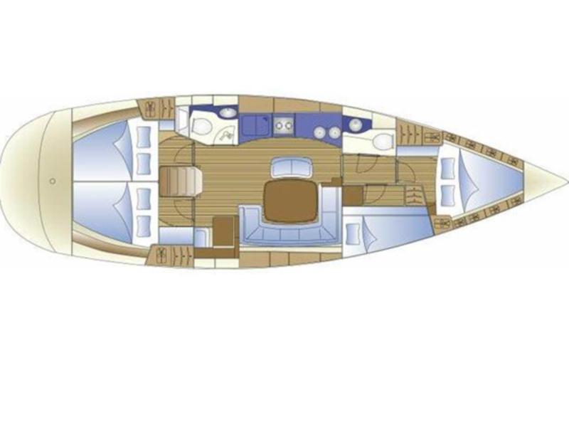 Book yachts online - sailboat - Bavaria 44 - Infinity (Refit 2018) - rent