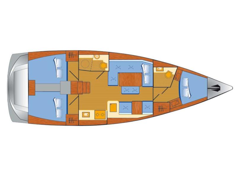 Book yachts online - sailboat - Dufour 412 Grand large - Stella - rent