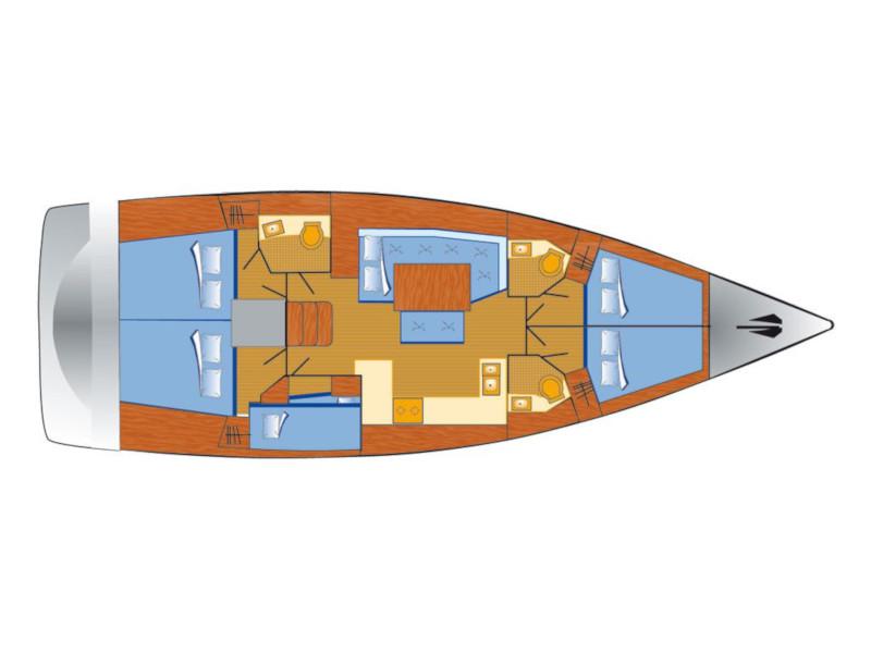 Book yachts online - sailboat - Oceanis 48 - Lukas - rent