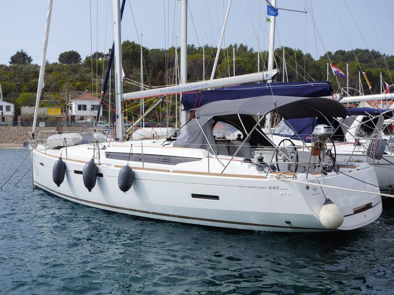 Book yachts online - sailboat - Sun Odyssey 449 - PORT ROYAL - rent