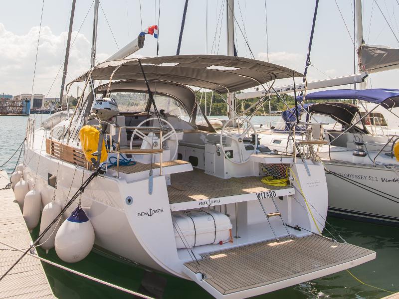 Book yachts online - sailboat - Elan 50 Impression - WIZARD - rent