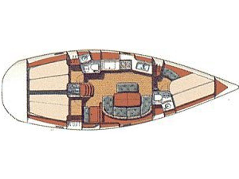 Book yachts online - sailboat - Oceanis 38.1 - Kleio - rent