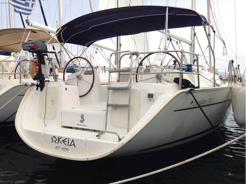 Book yachts online - sailboat - Cyclades 39.3 - Okeia - rent