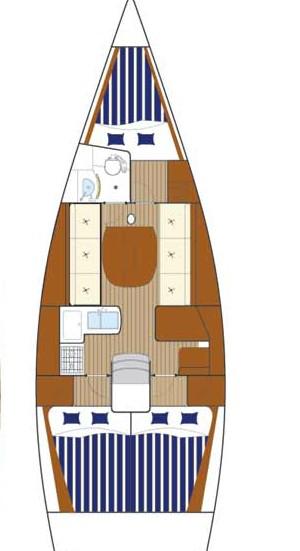 Book yachts online - sailboat - First 36.7 - Alessandra  - rent
