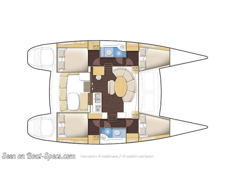 Book yachts online - catamaran - Lagoon 380 S2 - Meridian - rent