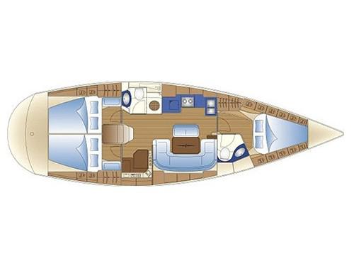 Book yachts online - sailboat - Bavaria 39 Cruiser - Dimitra - rent