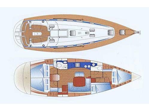 Book yachts online - sailboat - Bavaria 44 - Meltemi - rent