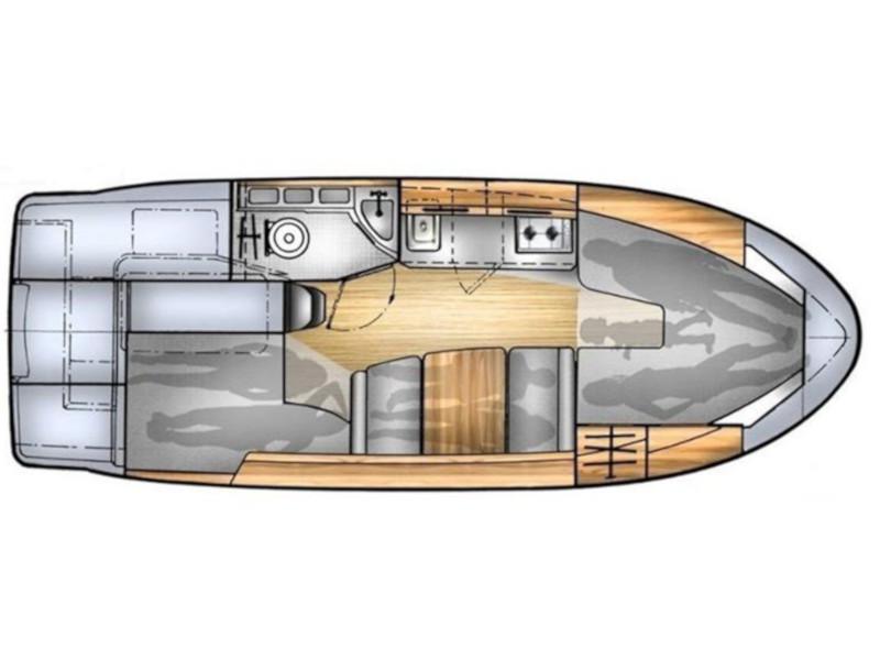Book yachts online - motorboat - Balt 818 Titanium - Valentina 2 - rent