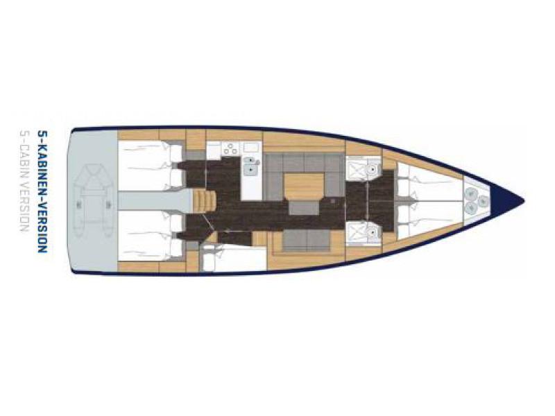 Book yachts online - sailboat - Bavaria C45 - Simeon - rent