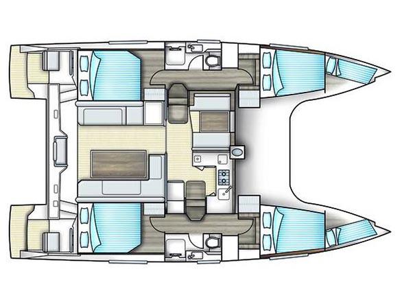 Book yachts online - catamaran - Nautitech Open 40 - nomelli - rent