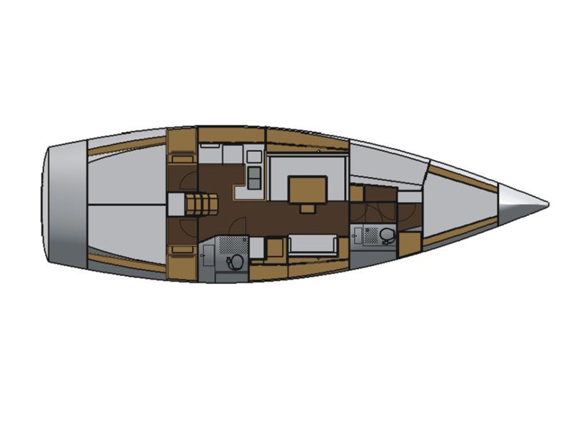 Book yachts online - sailboat - Salona 44 - Daddy's Toy - rent