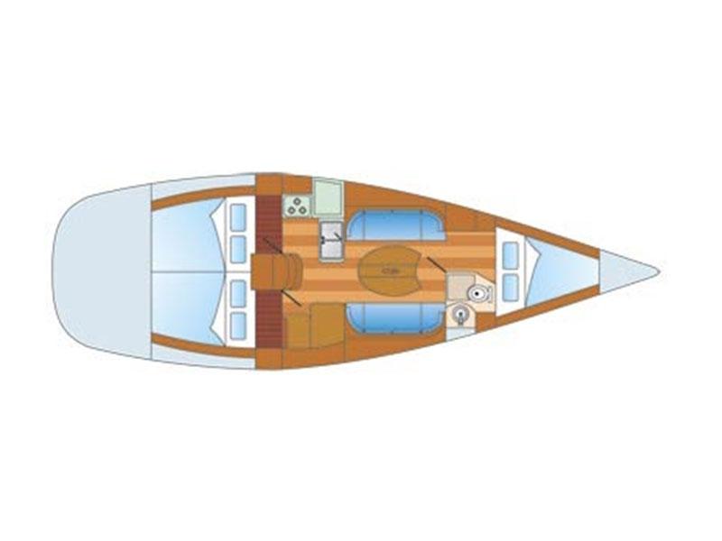 Book yachts online - sailboat - First 40.7 - Kodo - rent