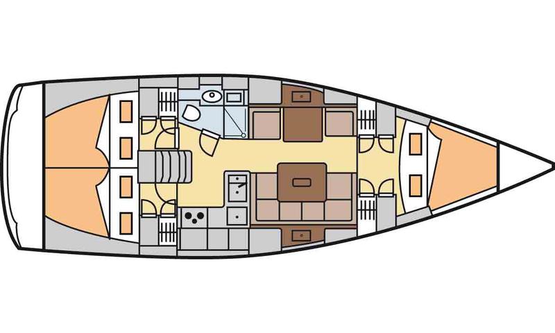 Book yachts online - sailboat - Hanse 375 - Baba Yaga - rent