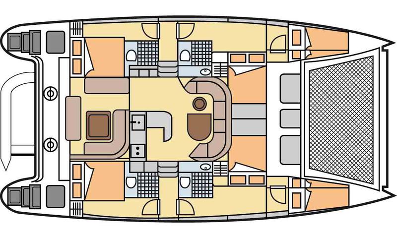 Book yachts online - catamaran - Nautitech 47 - Kassiopeia - rent