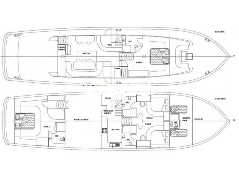 Book yachts online - other - Gulet Esma - ESMA SULTAN II - rent