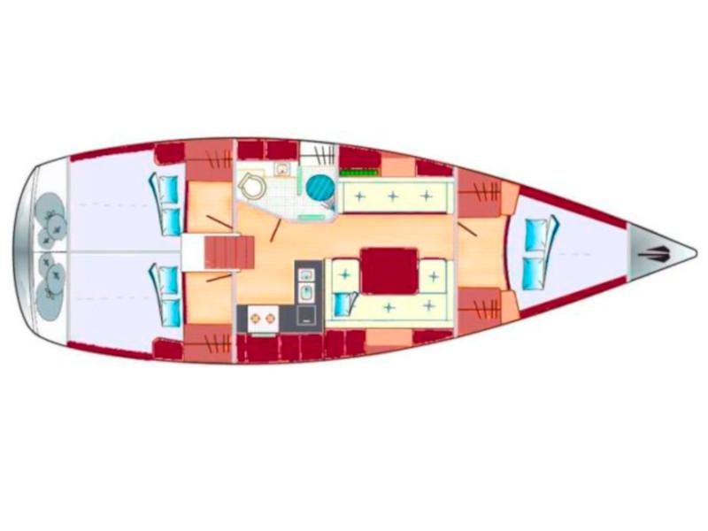 Book yachts online - sailboat - Hanse 370 - Silly Jilly  - rent