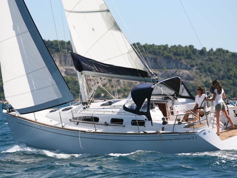 Book yachts online - sailboat - Salona 37 - Four Play - rent