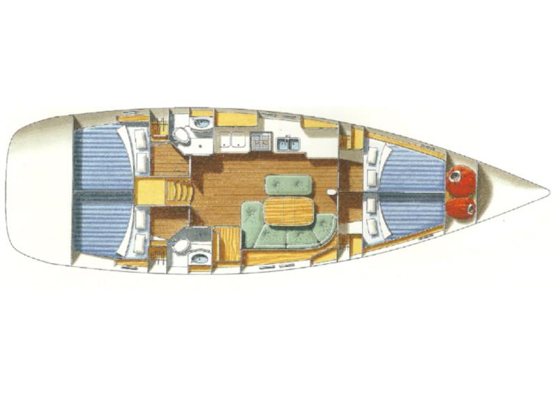 Book yachts online - sailboat - Oceanis 473 - JUNIOR A. (Refit 2021) - rent