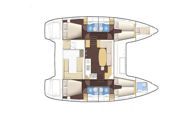 Book yachts online - catamaran - Lagoon 400 - MH 32 - rent