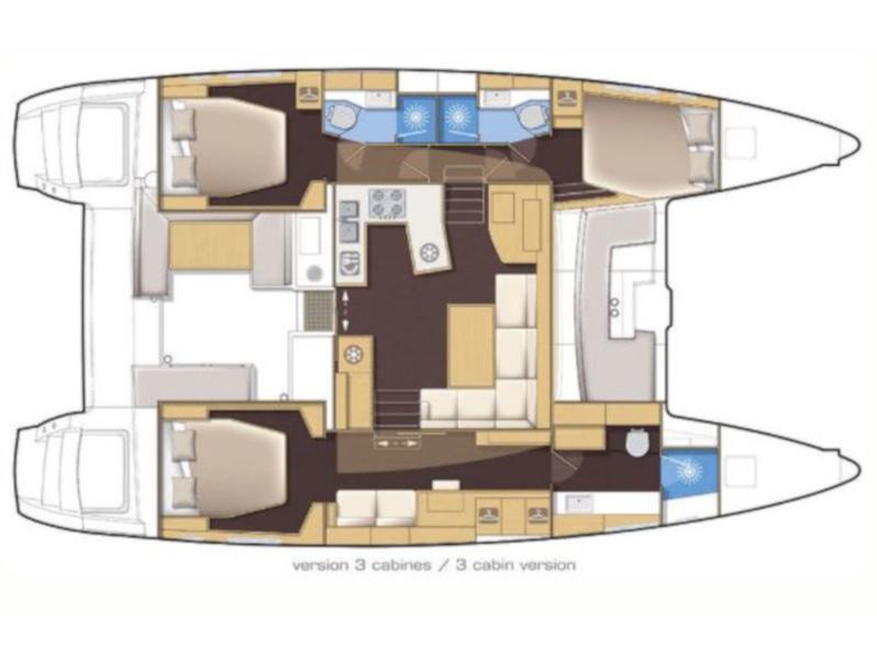 Book yachts online - catamaran - Lagoon 450 Sport - Lagoon 45 - rent