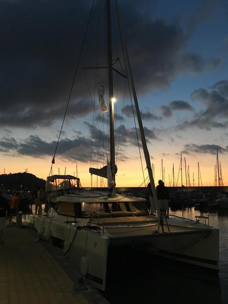 Book yachts online - catamaran - Fountaine Pajot Lucia 40 - Lipara (Ac+Gen+Wm) - rent