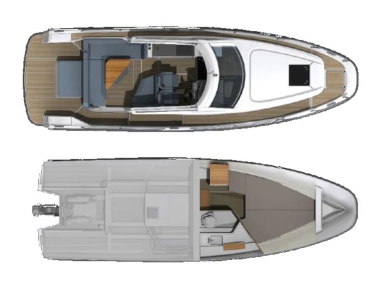 Book yachts online - motorboat - Nimbus Weekender W9 T-Top - Maly PePe - rent
