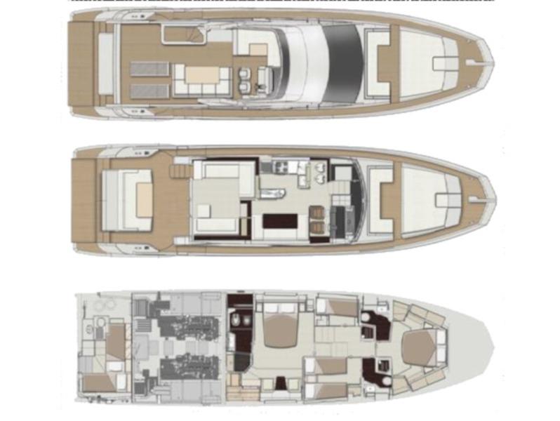 Book yachts online - motorboat - Azimut 66 - Tamara II - rent