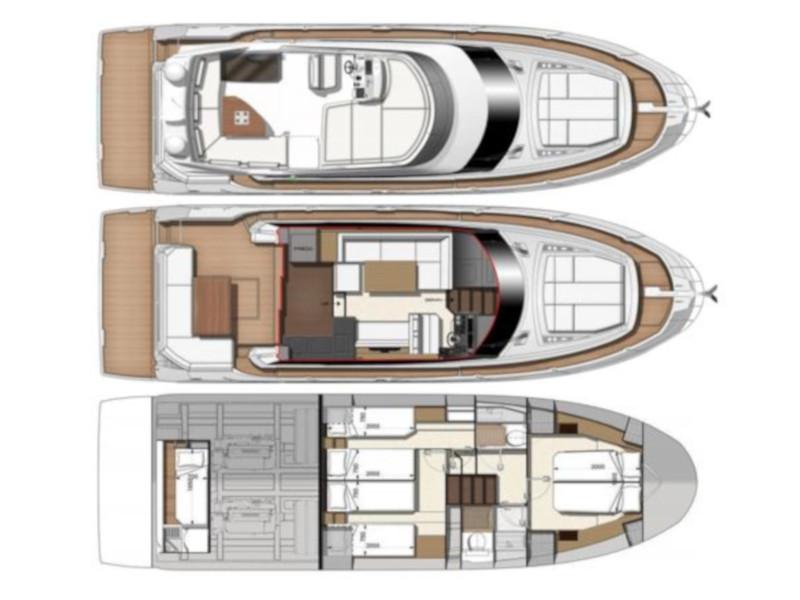 Book yachts online - motorboat - Prestige 460 - Marko I - rent