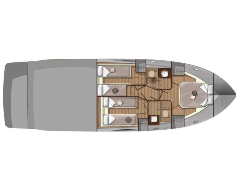 Book yachts online - motorboat - Sessa Fly 47 - Star Dust - rent