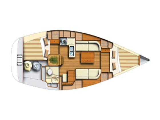 Book yachts online - sailboat - Dufour 34 Performance - Una FB  - rent