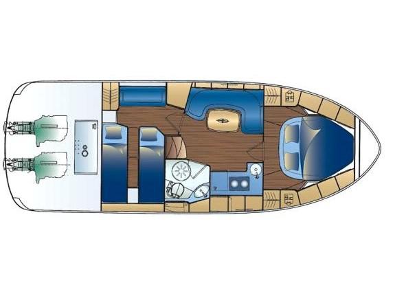 Book yachts online - motorboat - Bavaria 33 Sport - Yamila - rent