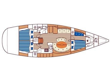 Book yachts online - sailboat - First 47.7 - FRANKO II - rent