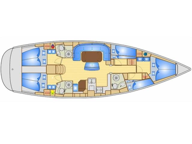 Book yachts online - sailboat - Bavaria Cruiser 50 - Dami  - rent