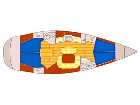 Book yachts online - sailboat - Sun Odyssey 45.2 - Szerenke  - rent