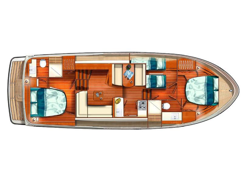Book yachts online - motorboat - Linssen GS 40.0 AC - Kornjaca - rent