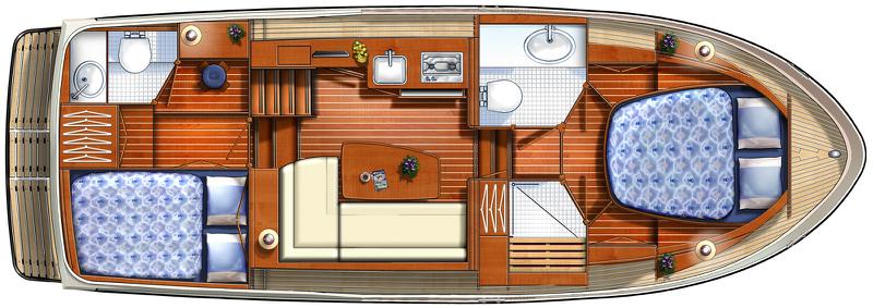 Book yachts online - motorboat - Linssen 30.9AC - VV/Linssen 290AC - rent