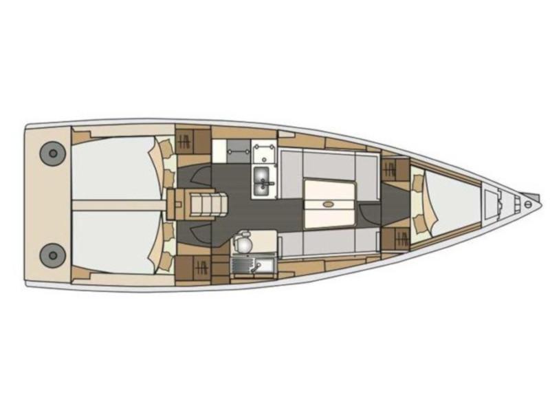 Book yachts online - sailboat - Elan E4 - Cooper - rent