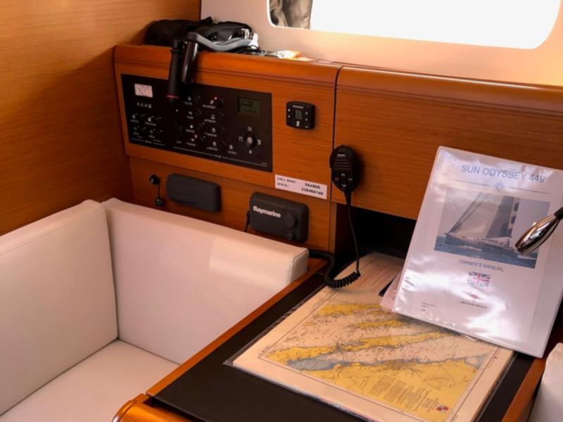 Book yachts online - sailboat - Sun Odyssey 449 - CHERRY - rent