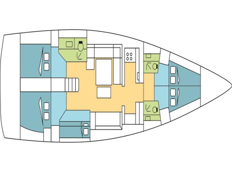 Book yachts online - sailboat - Dufour 512 Grand Large - Kal'e Moru - rent