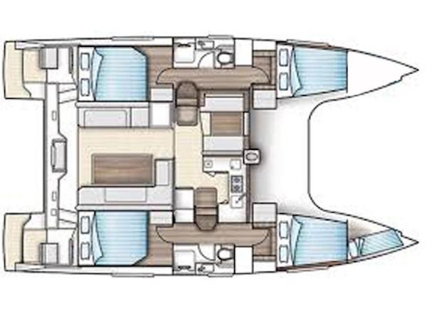 Book yachts online - catamaran - Nautitech Open 40 - Enteara - rent