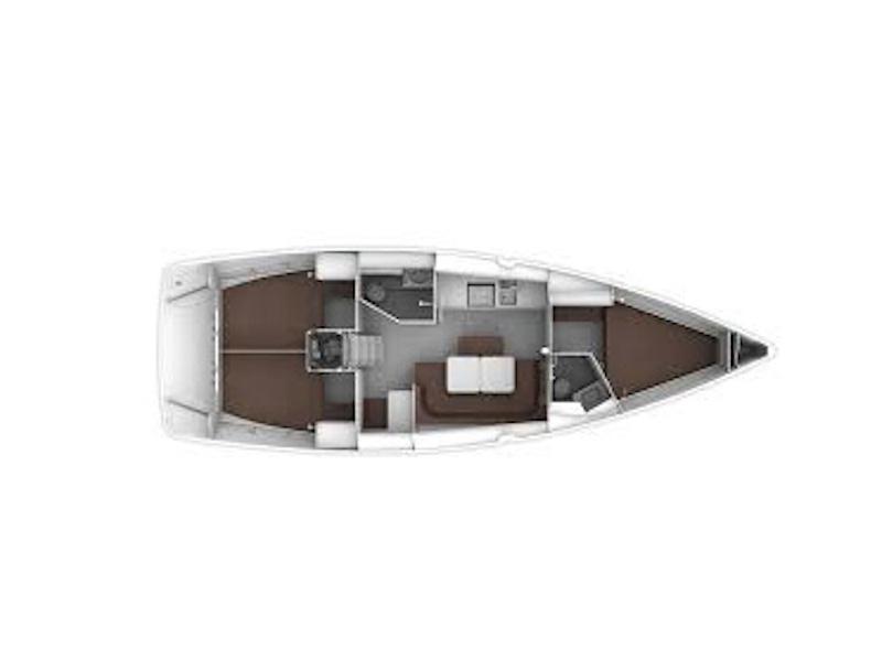 Book yachts online - sailboat - Bavaria Cruiser 41 - Montecenz - rent