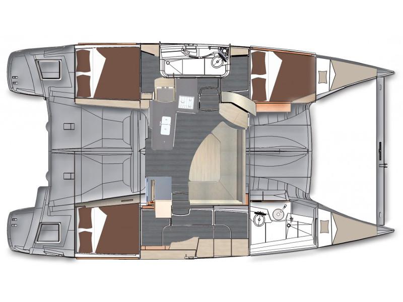 Book yachts online - catamaran - Lipari 41 Maestro evo - Olivia - rent