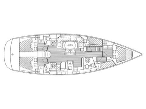 Book yachts online - sailboat - Bavaria 51 Cruiser - Monika I - rent