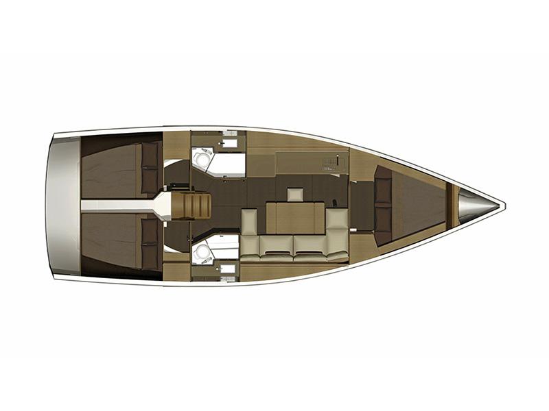 Book yachts online - sailboat - Dufour 382 GL - Tanja - BT - rent
