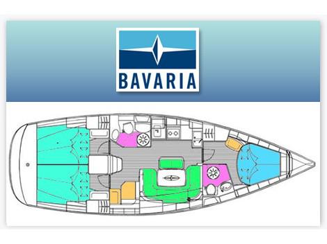 Book yachts online - sailboat - Bavaria 39 Cruiser - Xenia - rent